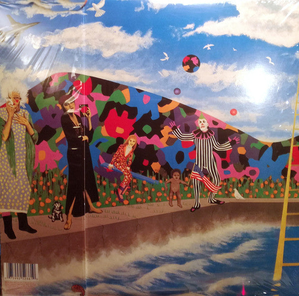 Image of Back Cover of 4924021E: LP - PRINCE AND THE REVOLUTION, Around The World In A Day (Paisley Park; 25286-1, Europe 2016 Reissue, Gatefold with Flap, No Balloon Boy) Edge/corner wear, flap beginning to come detatched  VG/VG+