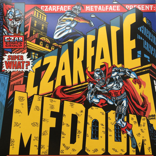 Image of Front Cover of LP - VG+/VG+ - CZARFACE, MF DOOM, Super What? (Silver Age; SIL 015-LP, US 2021), ,  - 2816283C