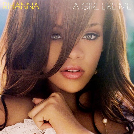 Image of Front Cover of 2xLP - VG/VG+ - RIHANNA, A Girl Like Me (Def Jam Recordings; B0006165-01 LP01, US 2006, Insert, Stereo), Writing On Labels, Edge And Ring Wear,  - 1346066S