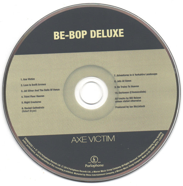Image of Label Cover of 5xCD - VG/VG+ - BE-BOP DELUXE, Original Album Series (Parlophone; 2564629243, Europe 2014, Slipcase), ,  - 3216285C