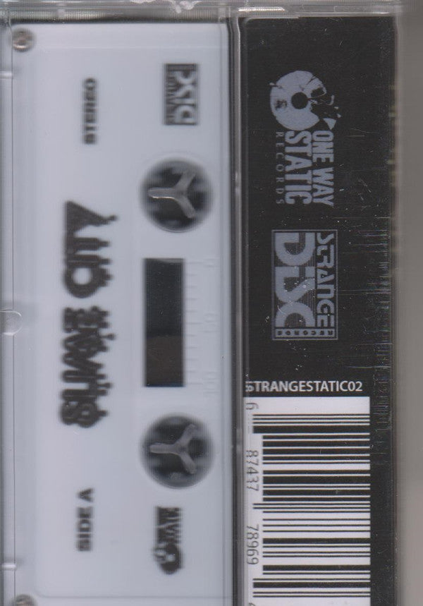 Image of Back Cover of 1653458S: Cassette - ROBERT TOMARO, Slime City (Original 1988 Motion Picture Soundtrack) (One Way Static Records ; StrangeStatic02, US 2015) Strong VG+  VG+/VG+