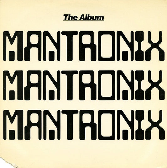 Image of Front Cover of LP - VG/VG - MANTRONIX, The Album (Sleeping Bag Records; TLX-6, US 1985, Picture Sleeve), ,  - 1726410E