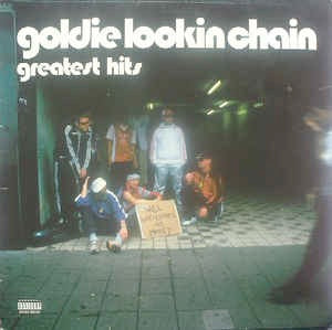 Image of Front Cover of 4614212C: 2xLP - GOLDIE LOOKIN CHAIN, Greatest Hits (Atlantic; 5050467488014, UK 2004, 2 Inners) Sleeve has wear and some damage at edges and corners. Inner split  VG/G+