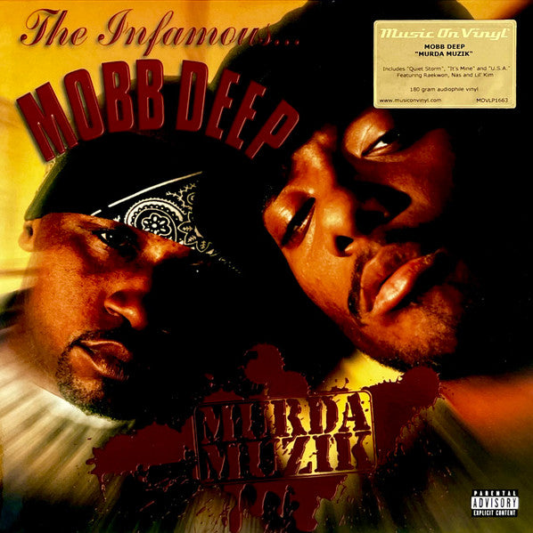 Image of Front Cover of 2xLP - VG+/VG+ - MOBB DEEP, Murda Muzik (Loud Records; MOVLP1663, Europe 2017 Reissue, Glossy Sleeve), ,  - 2646193S