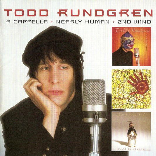 Image of Front Cover of 2xCD - VG+/VG+ - TODD RUNDGREN, A Cappella + Nearly Human + 2nd Wind (Edsel Records; EDSD 2109, UK 2012, Jewel Case), ,  - 2316496C