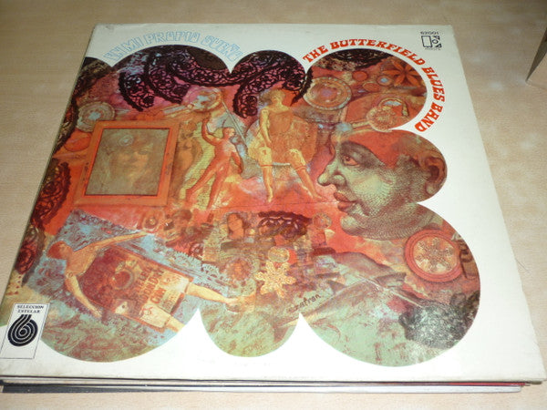 Image of Front Cover of 2344201S: LP - THE BUTTERFIELD BLUES BAND, En Mi Propio Sue o ( In My Own Dream ) (Elektra; 62001, Argentina 1968) Sleeve is sturdily intact on all sides but has heavy wear and is torn along the word "Butterfield" on front cover.   G+/G+