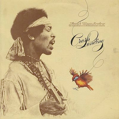 Image of Front Cover of 4624131E: LP - JIMI HENDRIX, Crash Landing (Polydor; 2310 398, UK 1975) Limited Edition Box Set Stamped in Gold on Rear Sleeve  EX/EX