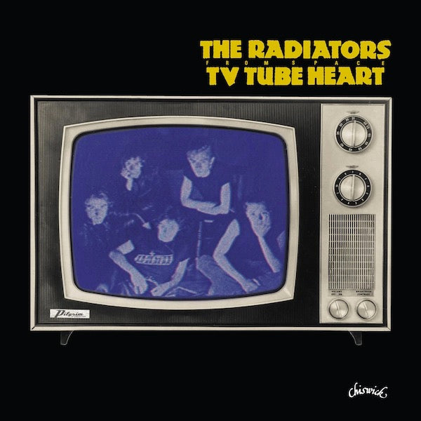 Image of Front Cover of 4854169S: 10" - THE RADIATORS FROM SPACE, TV Tube Heart (Chiswick; HIQLP079,  2021 Reissue, Inner & Insert, Yellow Vinyl)   NEW/NEW