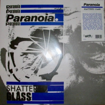 Image of Front Cover of 1913339C: LP - PARANOIA, Shattered Glass (Radiation Reissues; RRS153, Italy 2022 Reissue)   NEW/NEW