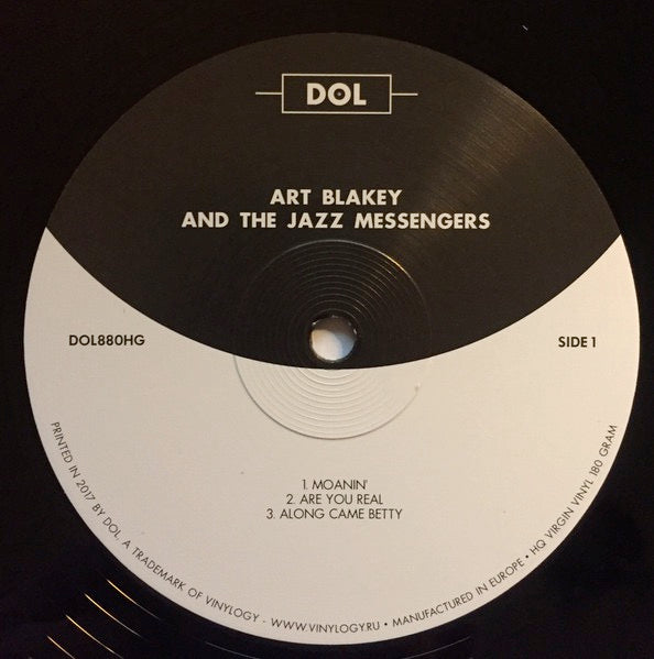 Image of Label Cover of 4854166S: LP - ART BLAKEY AND THE JAZZ MESSENGERS, Art Blakey And The Jazz Messengers (DOL; DOL880HG, Europe 2017, Gatefold, 180 Gram Vinyl)   NEW/NEW