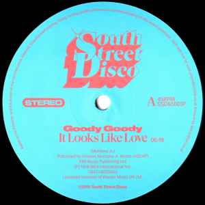 Image of Back Cover of 12" - /VG - GOODY GOODY, It Looks Like Love / Super Jock (South Street Disco ; SSD65003P, UK 2019 Reissue, Company Sleeve), ,  - 3826293E
