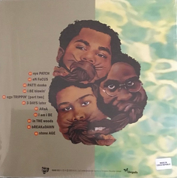 Image of Back Cover of 1953324S: LP - DE LA SOUL, Buhloone Mind State (AOI Records; RMM 053-1, Europe 2023 Reissue, Inner)   NEW/NEW