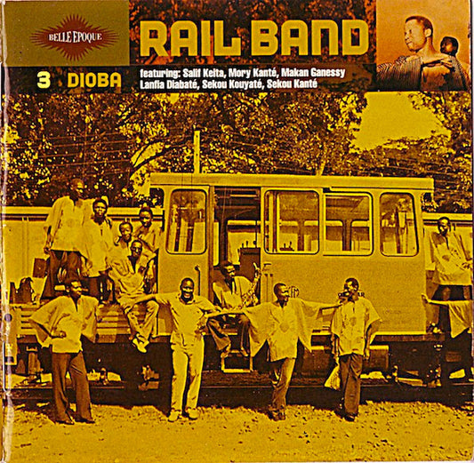 Image of Front Cover of 2xCD - VG+/VG+ - RAIL BAND, 3 Dioba (Stern's Africa; STCD 3043-44, UK 2009, Card Slipcase with Jewel Case inside), ,  - 2336073E