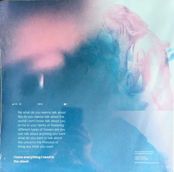 Image of Back Cover of 5025174E: LP - MARK LECKEY, In This Lingering Twilight Sparkle (Boomkat Editions; BKEDITDS010, UK 2020, Inner, Pink Vinyl, LTD 500 copies)   EX/EX