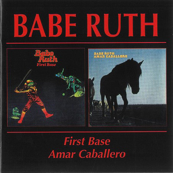 Image of Front Cover of CD - VG+/VG+ - BABE RUTH, First Base / Amar Caballero (BGO Records; BGOCD382, UK 1998, Jewel Case), ,  - 2336162E