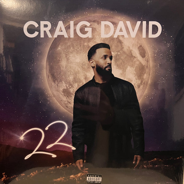 Image of Front Cover of 1454077S: LP - CRAIG DAVID, 22 (BMG; 538812941, Europe 2022, Inner)   NEW/NEW