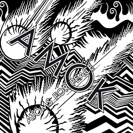 Image of Front Cover of 2xLP - VG+/VG+ - ATOMS FOR PEACE, Amok (XL Recordings ; XLLP583, Europe 2013, Textured Single Sleeve, No CD), ,  - 3146030S