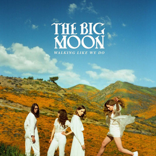 Image of Front Cover of LP - EX/VG+ - THE BIG MOON, Walking Like We Do (Fiction Records  ; SHREDS012, UK 2020, Gatefold, Inner, Black Vinyl), Paper scuffs from inner. Opened instore, still in shrinkwrap.,  - 1226371E