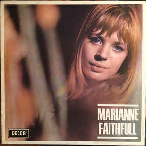 Image of Front Cover of LP - VG+/VG+ - MARIANNE FAITHFULL, Marianne Faithfull (Decca; DOA 3, UK 1984 Reissue, Mono), ,  - 2926195E