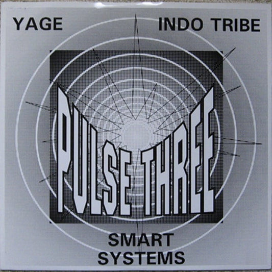 Image of Front Cover of 12" EP - G+/G+ - SMART SYSTEMS, INDO TRIBE, YAGE, Pulse Three (Jumpin' & Pumpin'; 12TOT 16, UK 1991, Picture Sleeve), Marks across both sides. Sleeve split slightly ,  - 2246348S