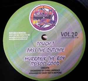 Image of Front Cover of 12" - /VG - TOUGH T / MURRAY & THE BOY, Pass The Dutchie / It's Soo Good (Ecko Records; AS 020, UK 2007), , A - Tough T  	Pass The DutchieB - Murray & The Boy   It's Soo Good - 2226151E
