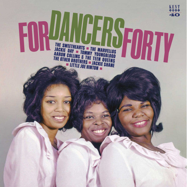 Image of Front Cover of LP - VG+/VG - VARIOUS, For Dancers Forty (Ace Records Ltd.; HIQLP 103, UK 2022, Picture Sleeve, Inner, Green Vinyl), Light marks only,  - 3716225C