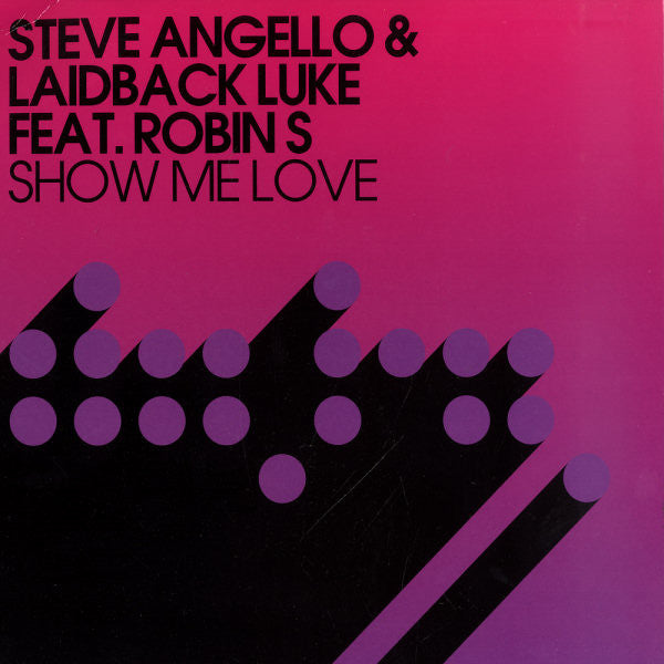 Image of Front Cover of 12" - G+/VG+ - STEVE ANGELLO & LAIDBACK LUKE FEAT. ROBIN S, Show Me Love (Data Records; DATA212T, UK 2009, Picture Sleeve), Sleeve has creased corners & edgewear., A1 Show Me Love (Extended Mix)A2 Show Me Love (Blame Remix)B1 Show Me Love (Bootleg Mix)B2 Show Me Love (AC Slater Vocal Mix) - 3626233E