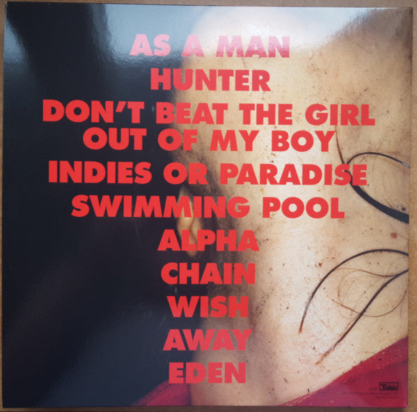 Image of Back Cover of 4344019S: LP - ANNA CALVI, Hunter (Domino; WIGLP354, Europe 2018, Gatefold, Inner, 180 Gram Vinyl)   VG+/VG+