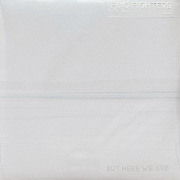 Image of Front Cover of 3554085S: LP - FOO FIGHTERS, But Here We Are (Sony; 19658817831, Europe 2023, Inner & Insert, White Vinyl)   NEW/NEW