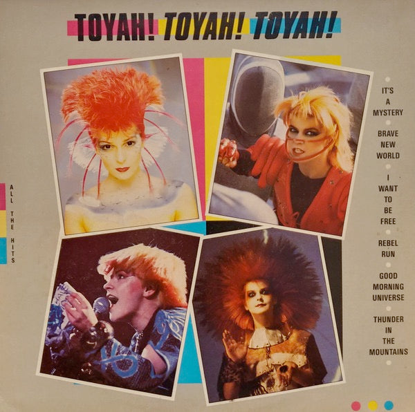 Image of Front Cover of LP - VG/VG+ - TOYAH, Toyah! Toyah! Toyah! (K-Tel; NE 1268, UK 1984, Damont Runouts.), Edge Wear,  - 3446278S