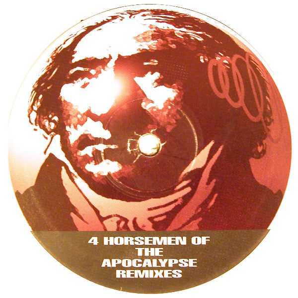 Image of Label Cover of 10" - /VG - 4 HORSEMEN OF THE APOCALYPSE, Drowning In Her (Phantasy & Aphrodite Mix) / We Are The Future (Two Dreads In A Dub Mix) (Tone Def Records; 019DJ, UK 1994, Plain Sleeve), A fair few surface marks to both sides but only light hairlines, plays well,  - 2526019E