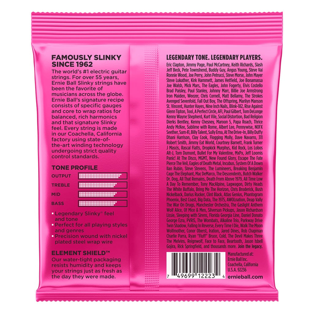 Image of Back Cover of Accessories - NEW/NEW - ERNIE BALL, Electric Guitar Strings EB SUPER SLINKY SET 9-42 (,  ), ,  - 4853301S