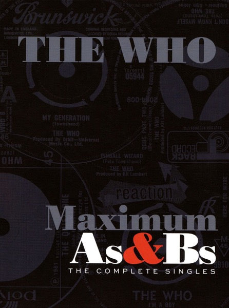 Image of Front Cover of 5xCD - M/M - THE WHO, Maximum As & Bs (The Complete Singles) (Polydor; 5780705, Europe 2017, Box Set, Booklet), Still In Hype Stickered Shrinkwrap,  - 4336046E