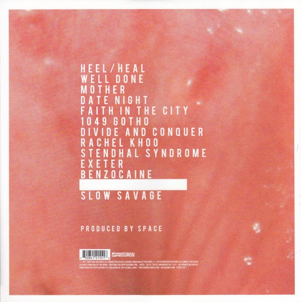 Image of Back Cover of LP - VG+/VG+ - IDLES, Brutalism (Partisan Records; PTKF2155-1, UK 2018 Reissue, Gatefold, Inner, GZ Media Pressing), ,  - 4226073E