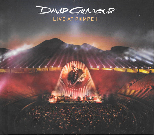 Image of Front Cover of 0714001C: CD - DAVID GILMOUR, Live At Pompeii (Columbia; 88985464952, Europe 2017)   VG+/VG+