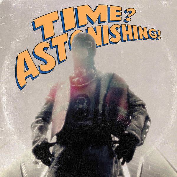 Image of Front Cover of LP - VG/VG+ - L'ORANGE & KOOL KEITH, Time? Astonishing! (Mello Music Group; MMG00073-1, US 2015, Light blue & white splatter vinyl), ,  - 0946141S