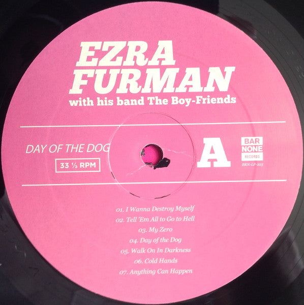 Image of Label of 3034016E: LP - EZRA FURMAN, Day of the Dog (Bar None; brn223lp, US 2023 Reissue, Inner)   NEW/NEW