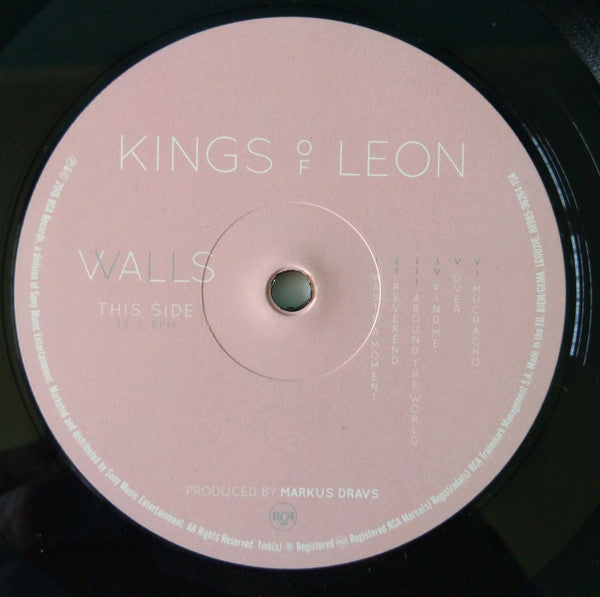 Image of Label Cover of 5045354S: LP - KINGS OF LEON, Walls (; 88985362641, UK 2016, Gatefold, Insert)   VG+/VG+