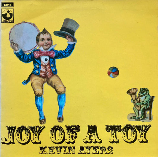 Image of Front Cover of LP - VG+/VG+ - KEVIN AYERS, Joy of a Toy (Harvest Green, EMI On Rim, EMI Box; SHVL 763, UK 1973 Reissue, Laminated Gatefold Sleeve), ,  - 3726153E