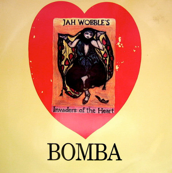 Image of Front Cover of 12" - VG/G - JAH WOBBLE'S INVADERS OF THE HEART, Bomba (Boy's Own Productions; BOIX 2, UK 1990, Picture Sleeve), Light marks but they are legion. ,  - 3416128C