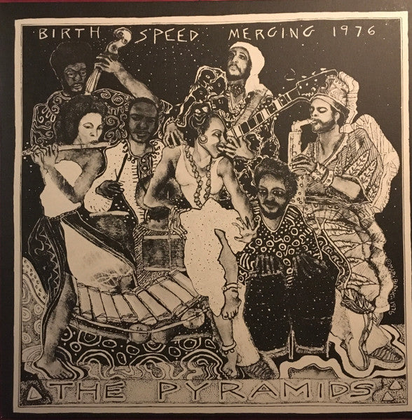 Image of Front Cover of LP - VG+/VG - THE PYRAMIDS, Birth / Speed / Merging (Strut; STRUT162LP, Europe 2022 Reissue), Just a couple of light marks.,  - 4116208C
