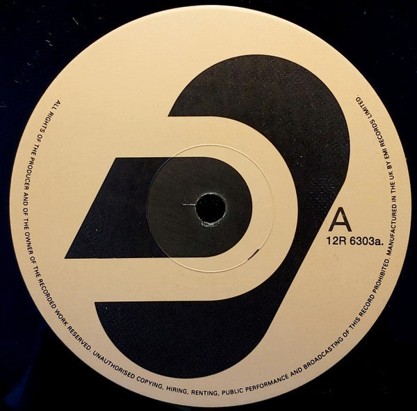 Image of Label Cover of 12" - VG/VG - BASSHEADS, Is There Anybody Out There? (Deconstruction; 12R 6303, UK 1991, Picture Sleeve), Faint hairlines.,  - 3316252C