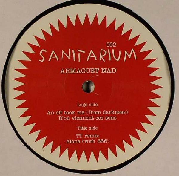 Image of Front Cover of 2323056E: 12" EP - ARMAGUET NAD, Back From Darkness EP (Sanitarium; SAN 002, France 2004, Plain Sleeve) Light marks only.  /VG