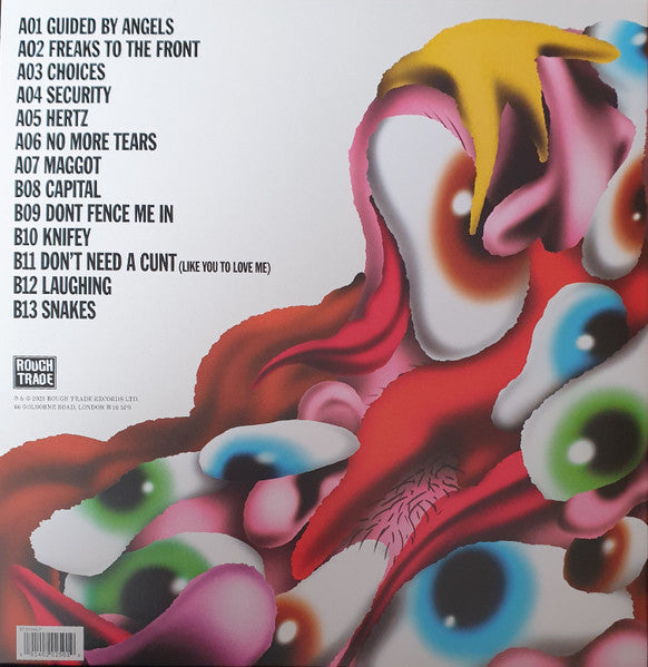 Image of Back Cover of LP - NEW/NEW - AMYL AND THE SNIFFERS, Comfort To Me (Rough Trade; RT0250LP, Europe 2021, Gatefold, Inner), ,  - 0116181C