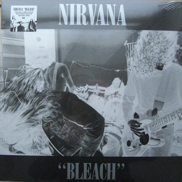 Image of Front Cover of LP - NEW/NEW - NIRVANA, Bleach (Sub Pop; SP 034, US 2009 Reissue, Inner, Black Vinyl), ,  - 3215812C