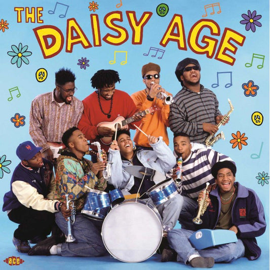 Image of Front Cover of 2544053S: 2xLP - VARIOUS, The Daisy Age (Ace; XXQLP2062C, UK 2019, Gatefold, Yellow Marbled Vinyl)   VG+/VG+