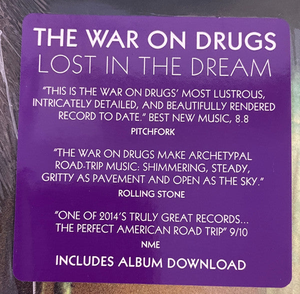 Image of Label Cover of 2xLP - NEW/NEW - THE WAR ON DRUGS, Lost In The Dream (Secretly Canadian; SC310LP, USA & Canada 2000s Reissue, Gatefold, 2 Inners, Download Code), ,  - 0936170E
