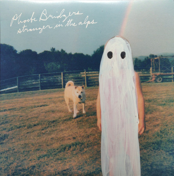 Image of Front Cover of LP - NEW/NEW - PHOEBE BRIDGERS, Stranger In The Alps (Dead Oceans; DOC142LP, US 2022 Reissue, Insert), , Phoebe Bridgers' album Stranger In The Alps features ten haunting, introspective songs, showcasing her unique voice and lyric writing perspective. The album explores personal experiences, with overt references to lost idols and incidents, but also evocative imagery. Bridgers believes her music comes from feeling and aims to be authentic in her songs. The album follows her 2015 sin