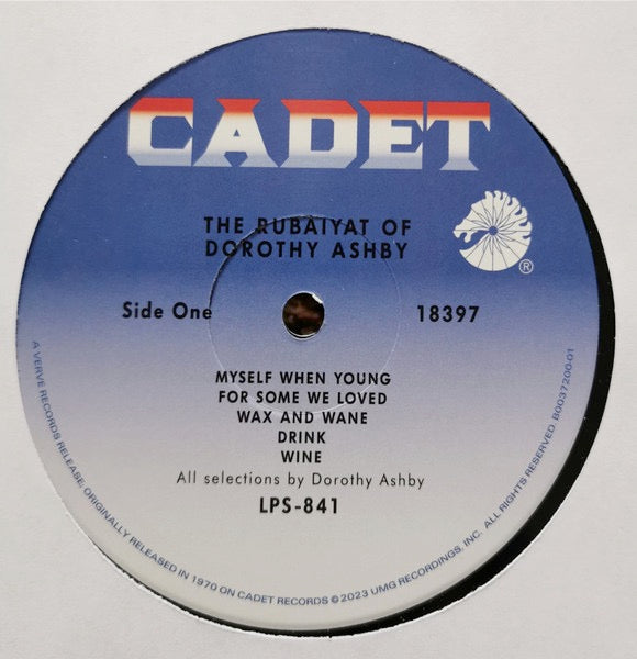 Image of Label Cover of LP - NEW/NEW - DOROTHY ASHBY, The Rubaiyat Of Dorothy Ashby (Verve Records; B0037200-01, Worldwide 2023 Reissue, 180 Gram Vinyl), ,  - 2216337C