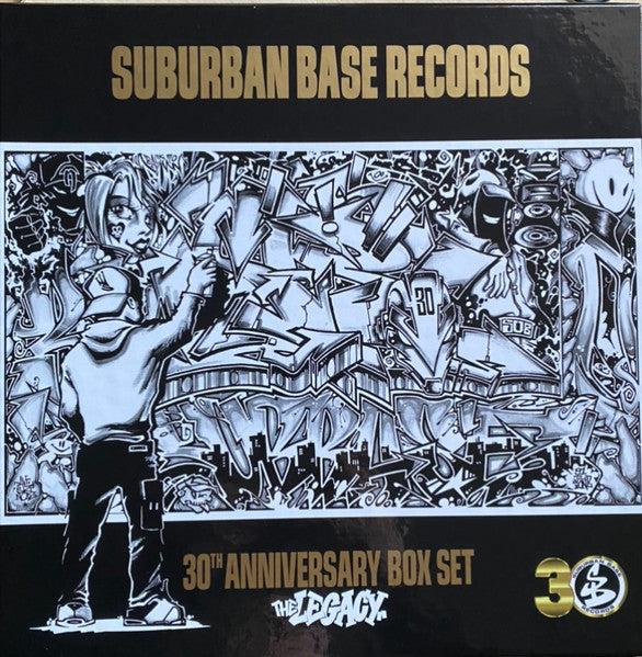 Image of Front Cover of 6xLP - VG+/VG+ - VARIOUS, Suburban Base 30th Anniversary - The Legacy (Suburban Base Records; SUBBASELP30, UK 2021, Box Set, 6 Inners), strong VG+. complete box set in excellent condition all-round!,  - 3246053S